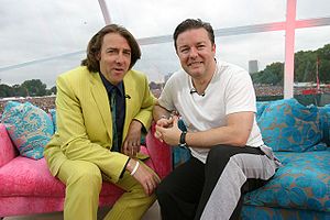 English: Jonathan Ross and Ricky Gervais